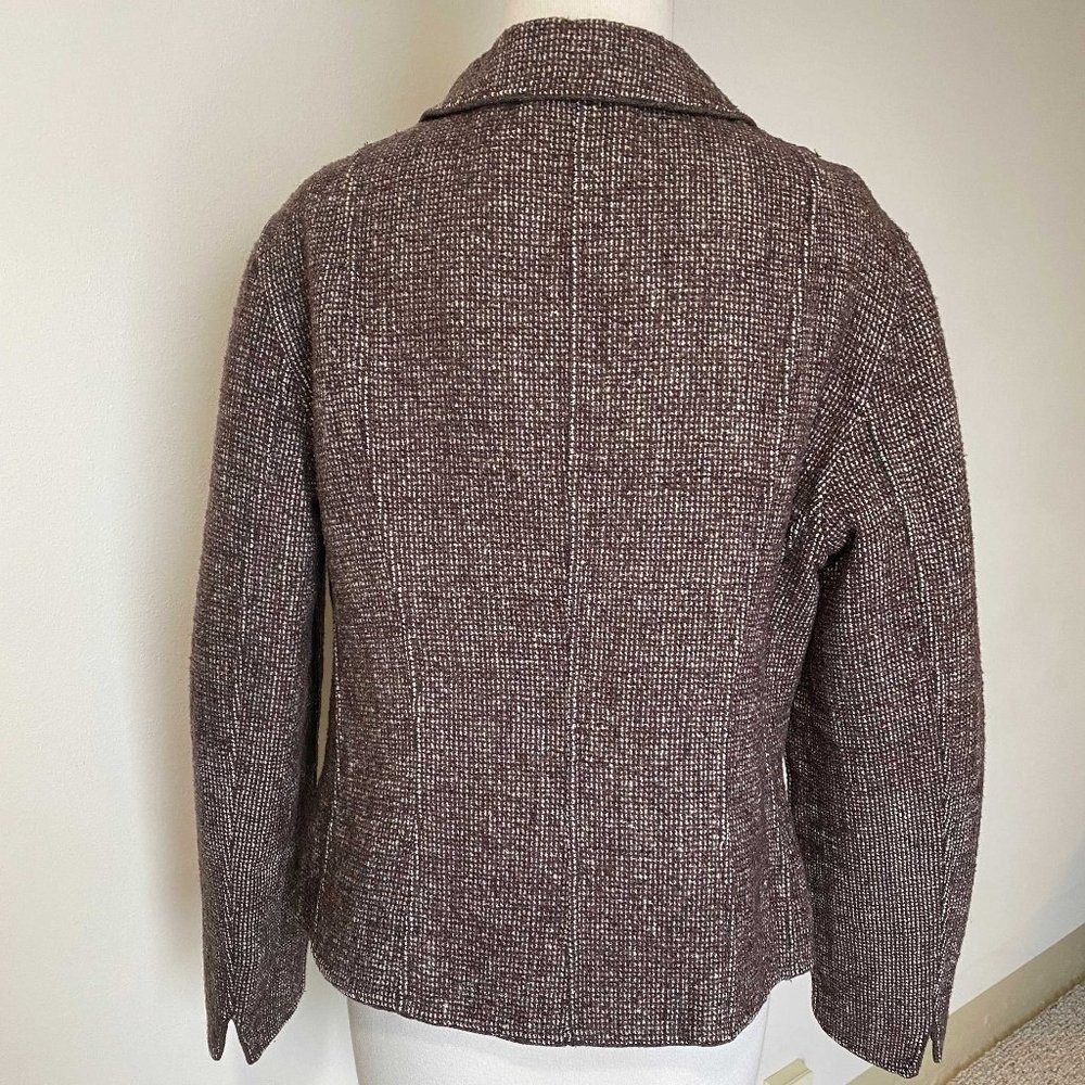 Pendleton Tweed Jacket Brown (Reversible) - Size … - image 3